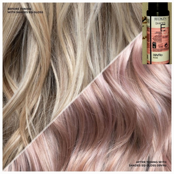 Redken Hair Redken Shades Eq Hair Gloss Toner 9vro Rose Poshmark